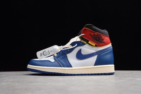 Jordan 1 Retro High Union Los Angeles Blue Toe(SP batch)  BV1300-146 - Image 2