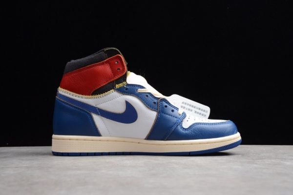 Jordan 1 Retro High Union Los Angeles Blue Toe(SP batch)  BV1300-146 - Image 4