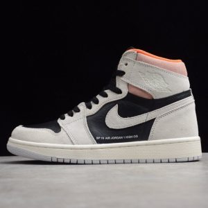 Air Jordan 1 Retro High Neutral Grey Hyper Crimson 555088-018