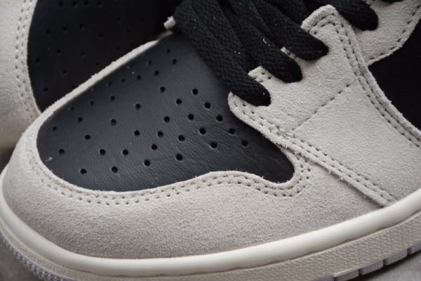 Air Jordan 1 Retro High Neutral Grey Hyper Crimson 555088-018 - Image 5