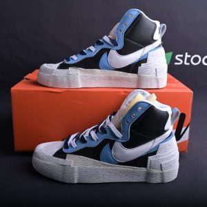 Nike Blazer Mid sacai White Black Legend Blue BV0072-001