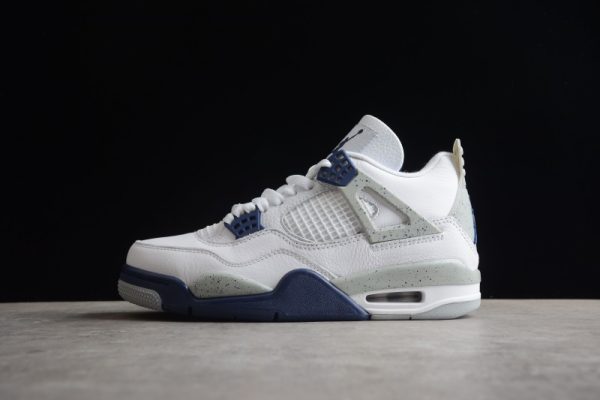 Jordan 4 Retro White Midnight Navy(SP Batch) DH6927-140 - Image 2