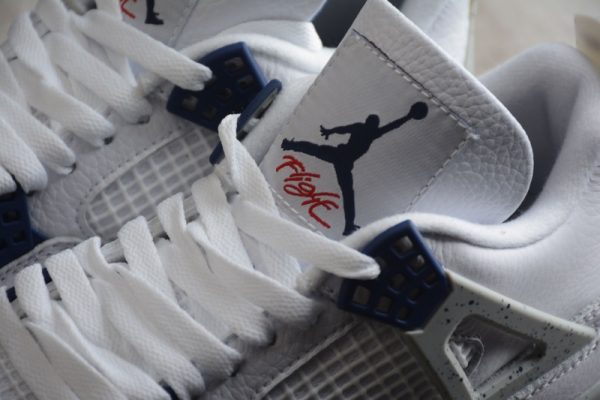Jordan 4 Retro White Midnight Navy(SP Batch) DH6927-140 - Image 3