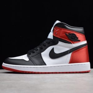 Jordan 1 Retro High Satin Black Toe (W)(SP batch) CD0461-016