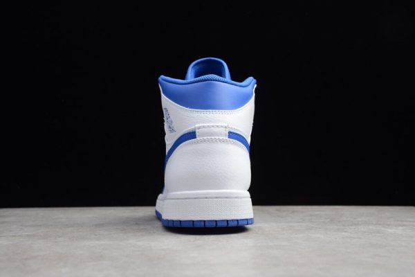 Jordan 1 Mid Hyper Royal 554724-114 - Image 2