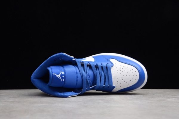 Jordan 1 Mid Hyper Royal 554724-114 - Image 3
