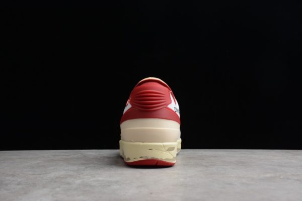 Jordan 2 Retro Low SP Off-White White Red(Retail Batch) DJ4375-106 - Image 5