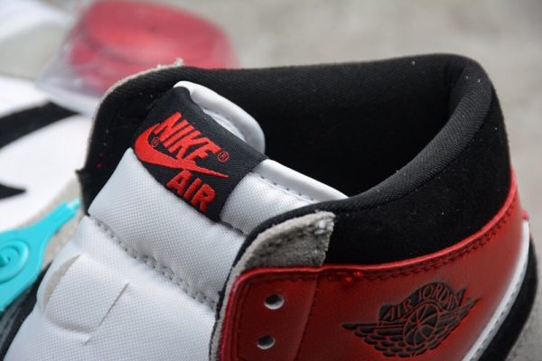 Air Jordan 1 High Smoke Grey Red 555088-126 - Image 3