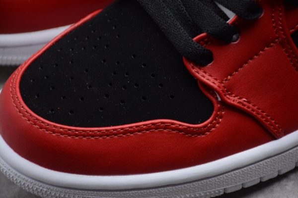 Jordan 1 Mid Gym Red Black (W) BQ6472-601 - Image 3