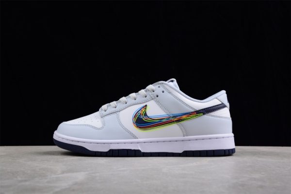 Nike Dunk Low 3D Swoosh DV6482-100 - Image 2