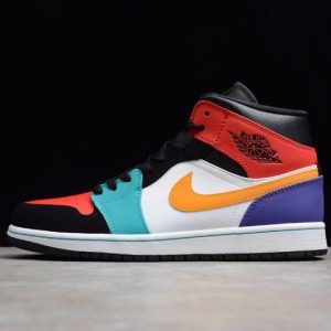 Jordan 1 Mid Bred Multi-Color  554724-125
