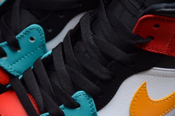 Jordan 1 Mid Bred Multi-Color  554724-125 - Image 4