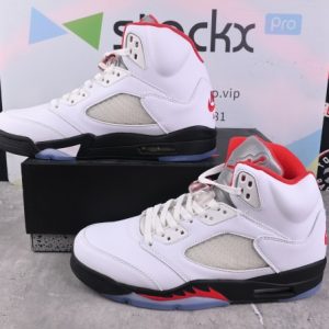 Jordan 5 Retro Fire Red Silver Tongue (2020) DA1911-102