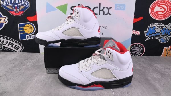 Jordan 5 Retro Fire Red Silver Tongue (2020) DA1911-102