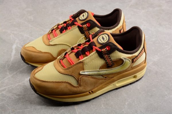 Nike Air Max 1 Travis Scott Cactus Jack Wheat Lemon Drop (SP Batch) DO9392-701 - Image 5