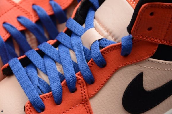 Jordan 1 Mid Team Orange Black 852542-800 - Image 4