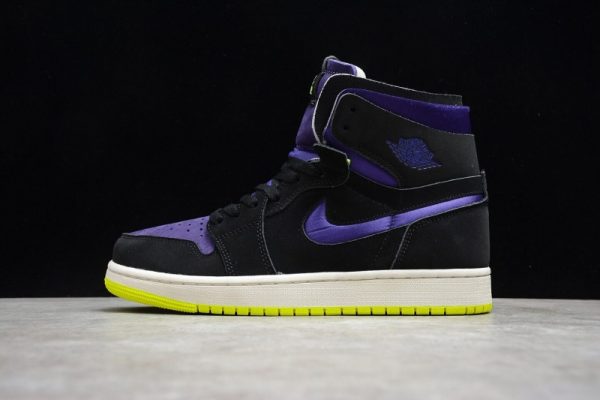 Jordan 1 High Zoom Air CMFT Black Court Purple Lemon Venom (W) CT0979-001