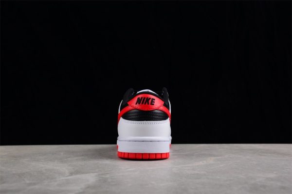 Nike Dunk Low Retro White Black University Red FD9762-061 - Image 5