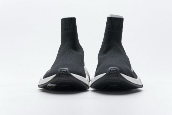 Ba***ci*ga Speed Clear Sole Sneaker Black White - Image 5