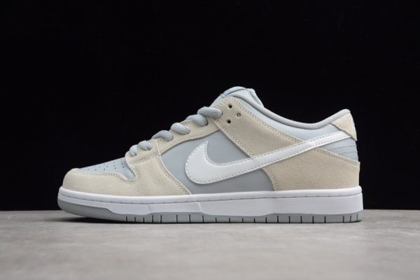 Nike SB Dunk Low Summit White Wolf Grey AR0778-110 - Image 2