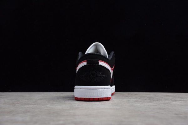 Jordan 1 Low Black White Gym Red (W) DC0774-016 - Image 5