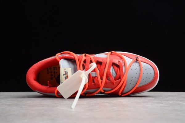 Nike Dunk Low Off-White University Red (SP batch)CT0856-600 - Image 3