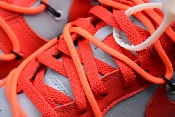 Nike Dunk Low Off-White University Red (SP batch)CT0856-600 - Image 5