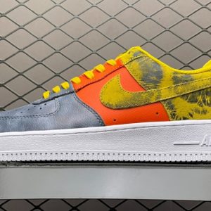 Nike Air Force 1 Low Tie Dye Dark Sulphur CZ0337-700