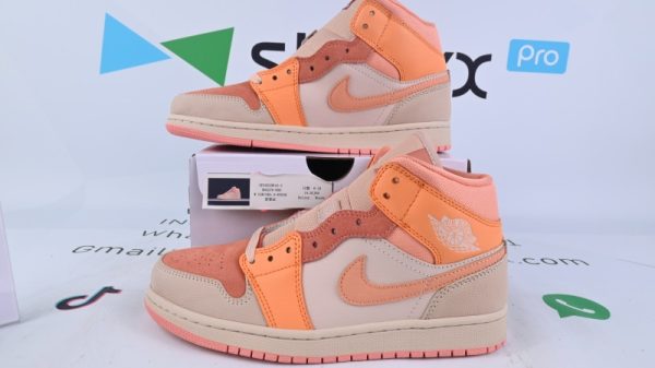 Jordan 1 Mid Apricot Orange (W) DH4270-800