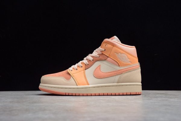 Jordan 1 Mid Apricot Orange (W) DH4270-800 - Image 2