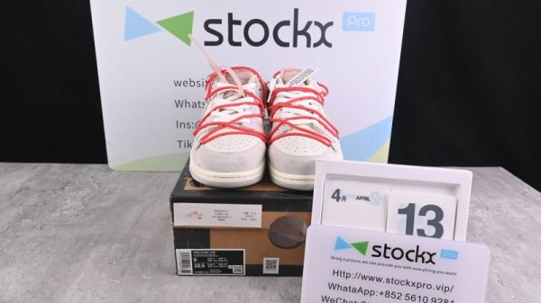 OFF WHITE x Nike Dunk SB Low The 50 NO.33 (SP Batch) DJ0950-118 - Image 2
