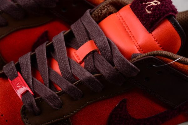 Nike Dunk Low Retro PRM Year of the Rabbit Light Crimson (2023) FD4203-661 - Image 3