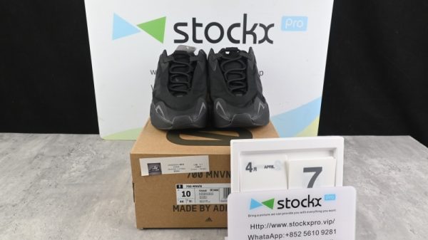 adidas Yeezy Boost 700 MNVN Triple Black FV4440 - Image 2