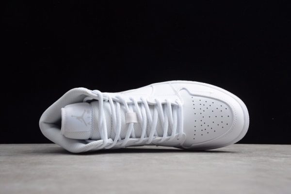 Jordan 1 Mid SE Nike Swoosh On Tour (2020) CW7589-100 - Image 5