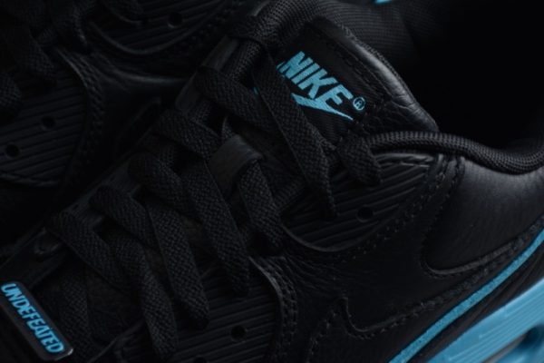 Nike Air Max 90 Undefeated Black Blue Fury CJ7197-002 - Image 2