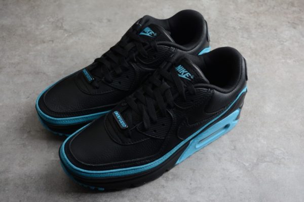 Nike Air Max 90 Undefeated Black Blue Fury CJ7197-002 - Image 4