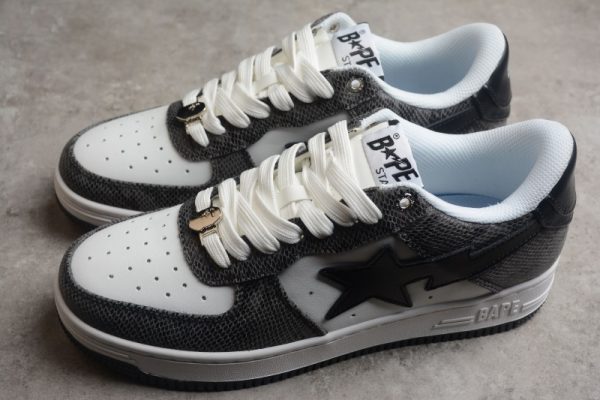 Bape STA low serpentine Black(SP batch) - Image 4