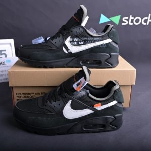 Nike Air Max 90 OFF-WHITE Black(Retail Batch) AA7293-001