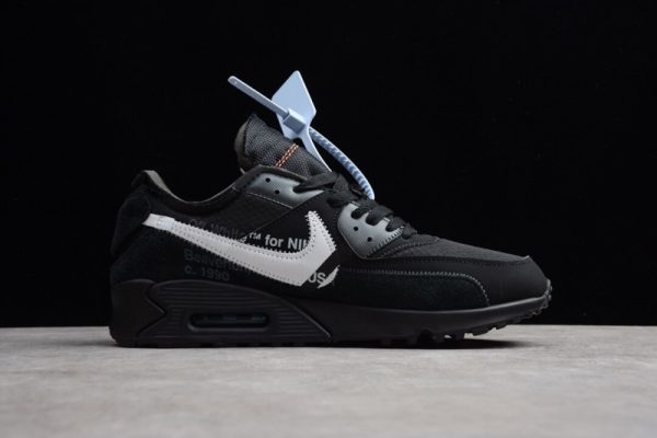 Nike Air Max 90 OFF-WHITE Black(Retail Batch) AA7293-001 - Image 5