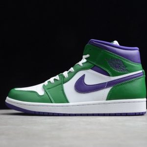 Jordan 1 Mid Incredible Hulk 554724-300