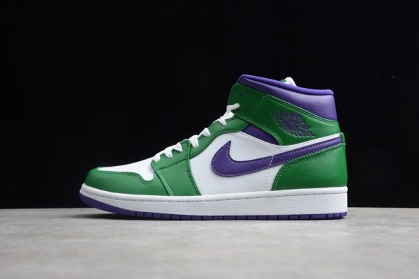 Jordan 1 Mid Incredible Hulk 554724-300