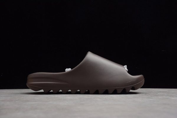 (Free Shipping)Kanye West x Yeezy Slide Resin Soot G55495 - Image 4