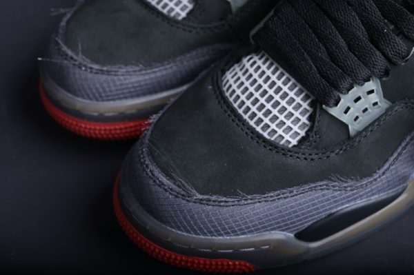 Off-White x Air Jordan 4 Retro (SP Batch) CV9388-001 - Image 3