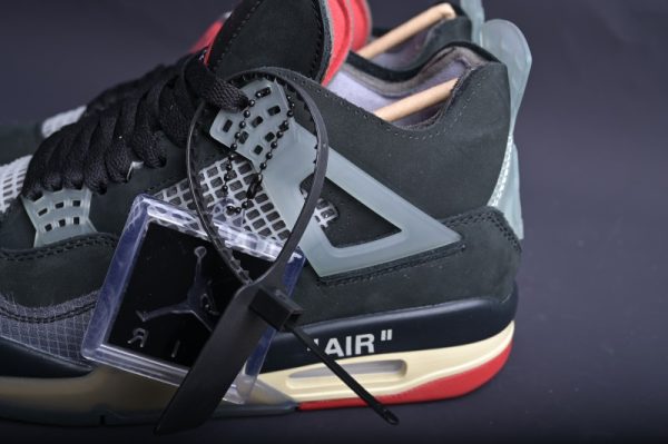 Off-White x Air Jordan 4 Retro (SP Batch) CV9388-001 - Image 5