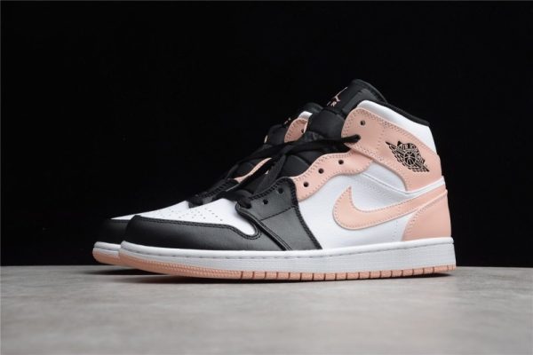 Jordan 1 Mid Crimson Tint Toe 554724-133 - Image 3