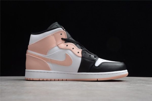 Jordan 1 Mid Crimson Tint Toe 554724-133 - Image 5