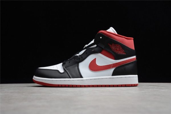 Nike Air Jordan 1 Mid  Metallic Red   554724-122