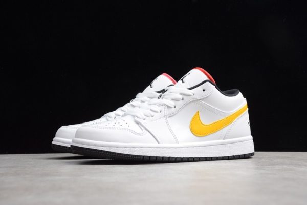 Jordan 1 Low White Multi-Color CW7009-100 - Image 2