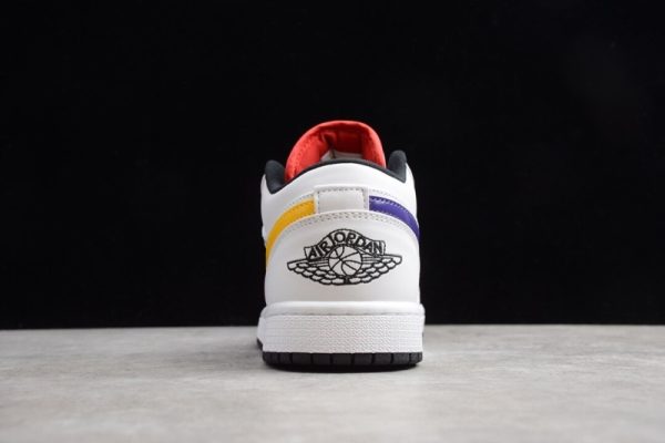 Jordan 1 Low White Multi-Color CW7009-100 - Image 3