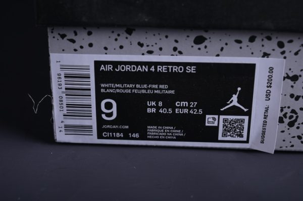Jordan 4 Retro What The  CI1184-146 - Image 3